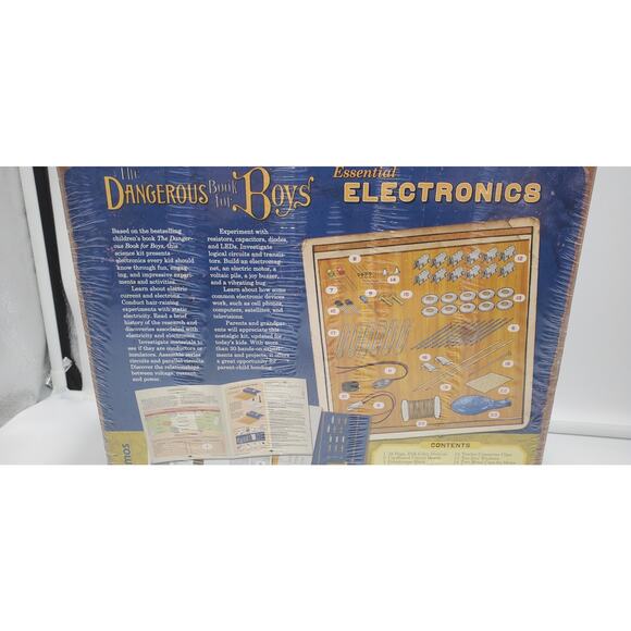 The Dangerous Book For Boys Essential Electronics. 30 Experiments  **NOS** - Picture 3 of 6